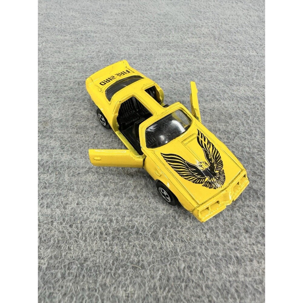 ROAD CHAMPS #65 Turbo Trans AM 80 Yellow Fird Bird Car T5